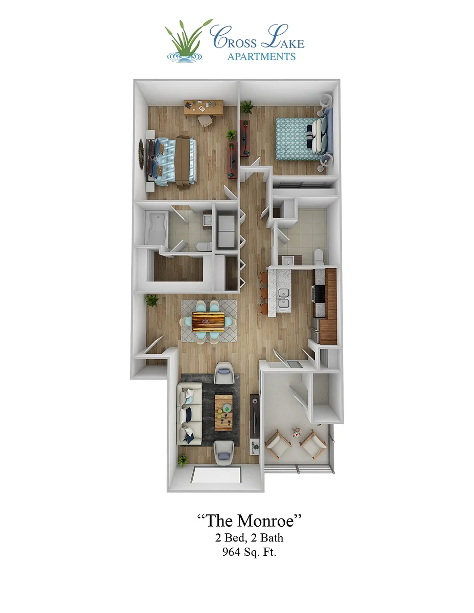 Floor plan The Monroe