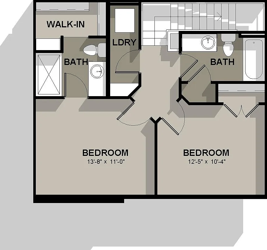 2 bed, 972 sqft, $1,350 — Photo 2