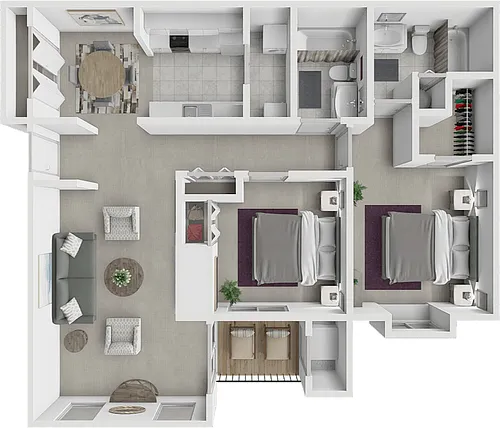Floor plan Chestnut Oak