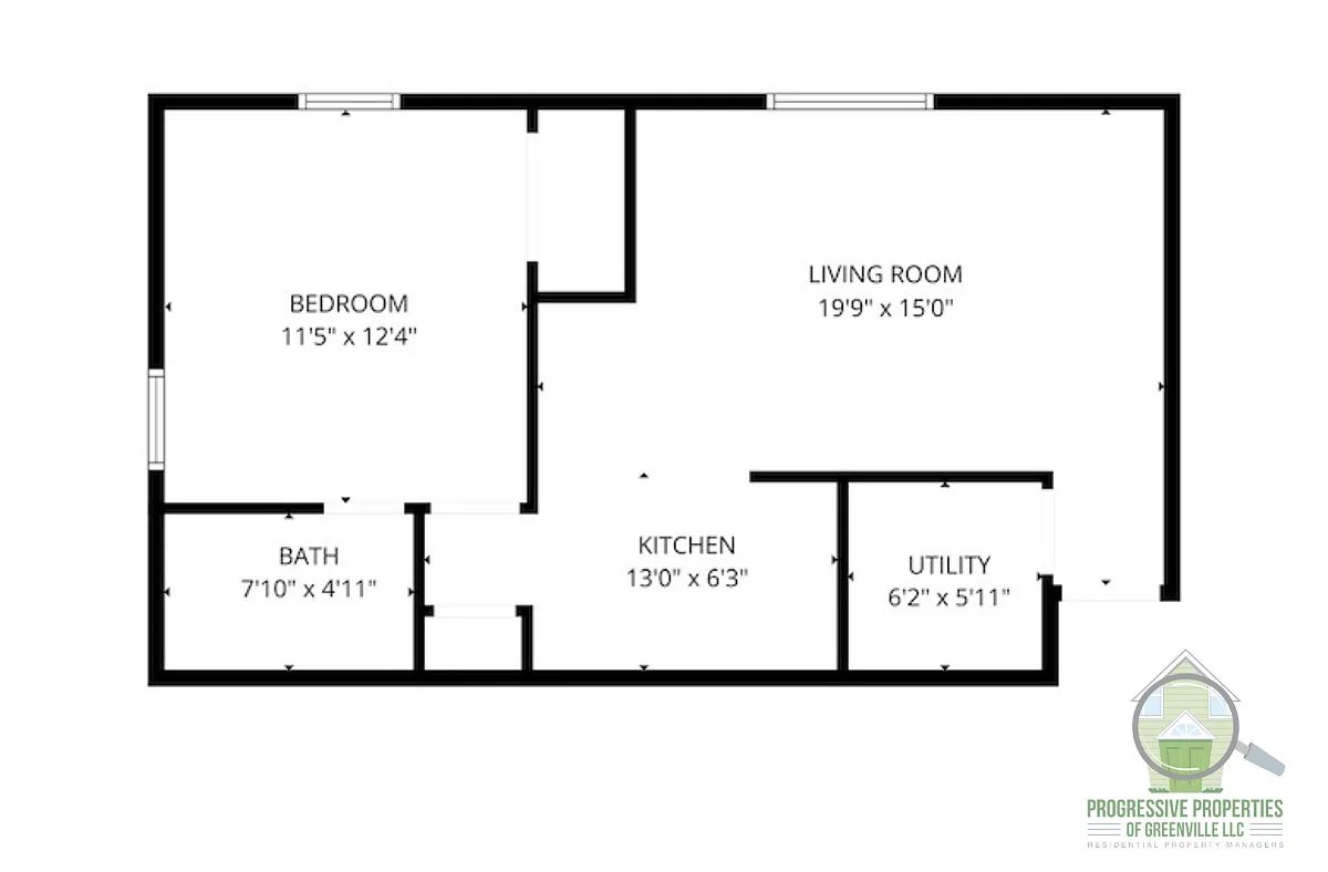 Floor plan One Bedroom