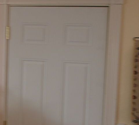 All new 6 panel doors through out home