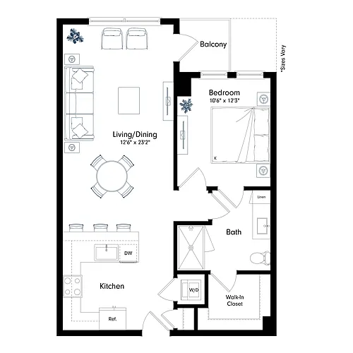 Floor plan A1