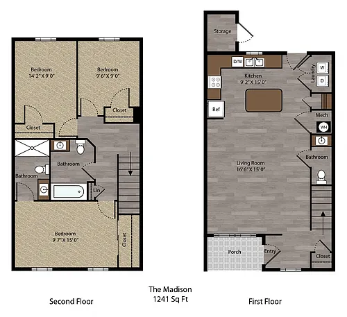 Floor plan The Madison