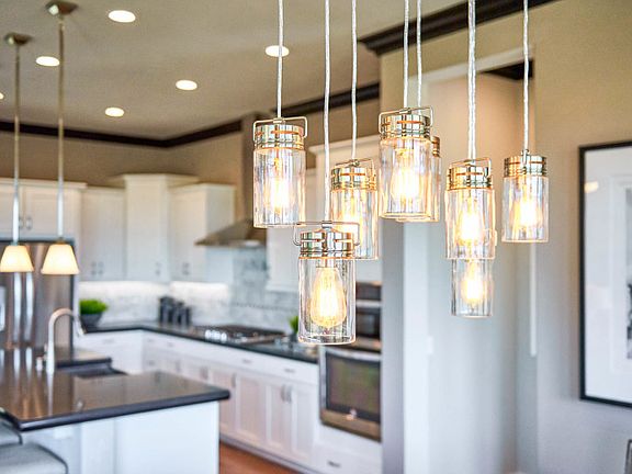 Lighting fixtures are an easy way to add a high-end designer feel to your living spaces.