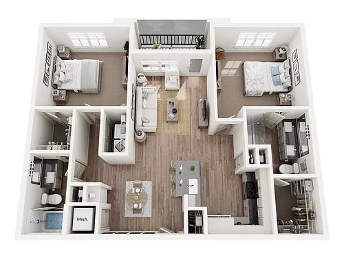 Floor plan B1