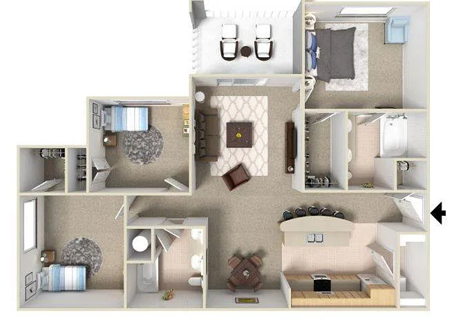 Floor plan Avery