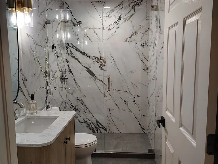 Second or Guest Bathroom from door