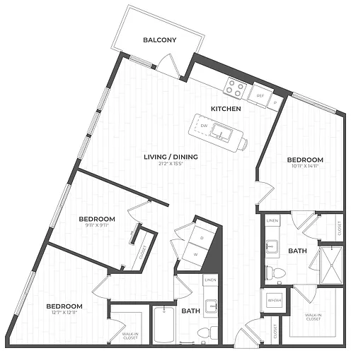 Floor plan C1