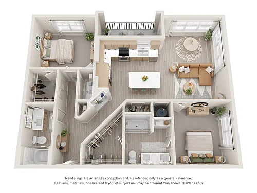 Floor plan B2