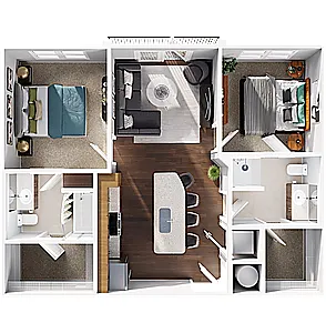 Floor plan B2