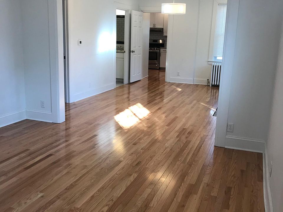 Living room and dining room