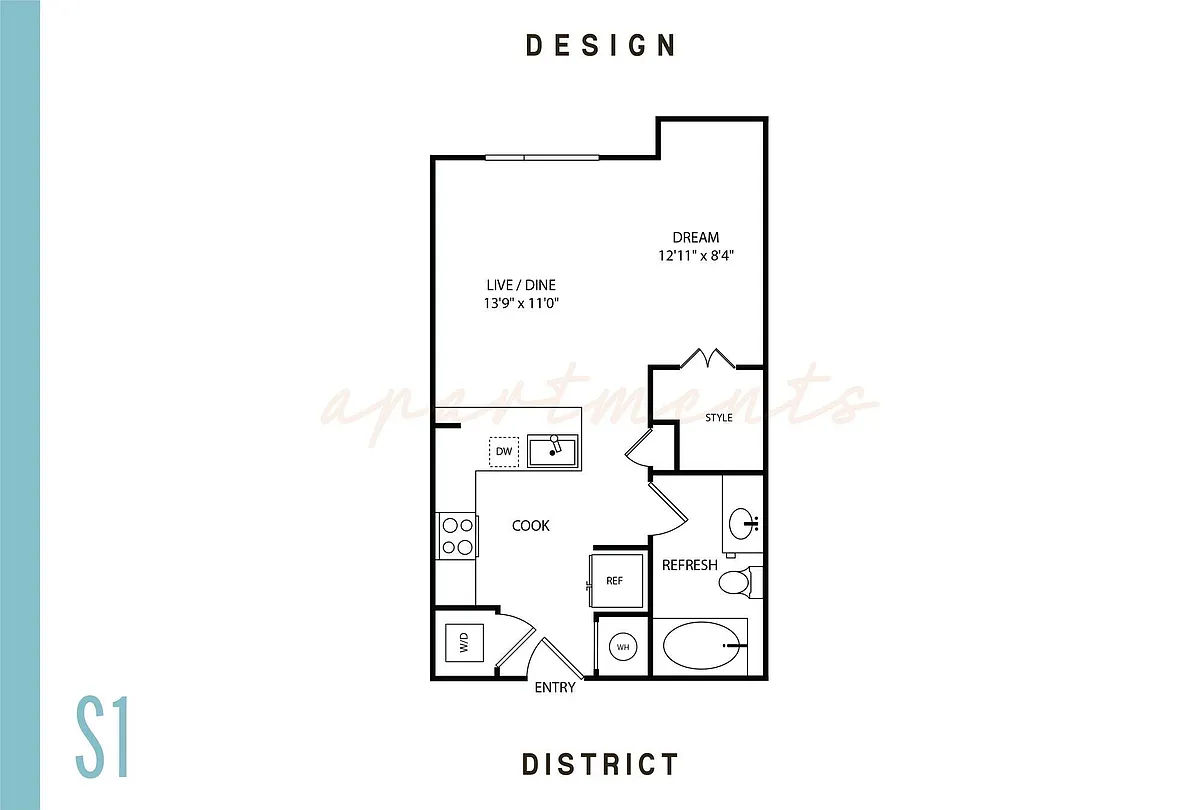 Floor plan S1 Income Qualified Homes