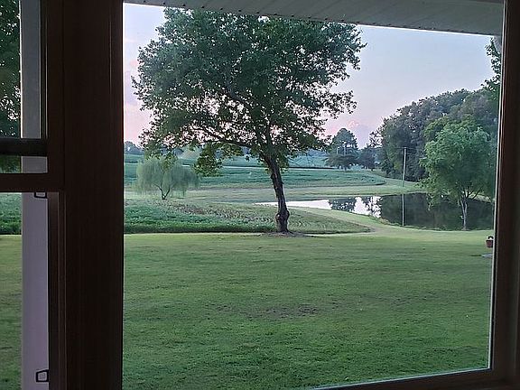 view of living room window