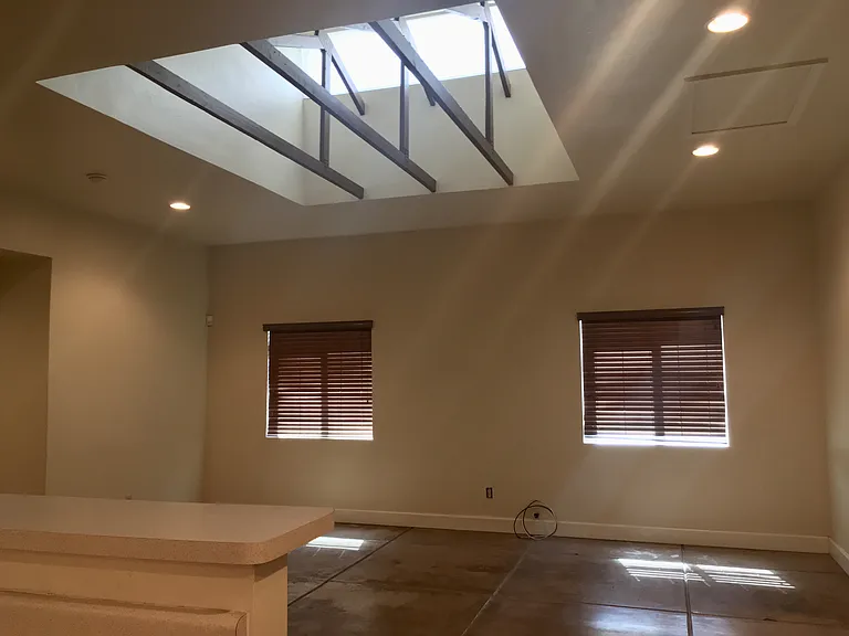 Great room from kitchen