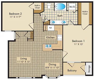 Floor plan D