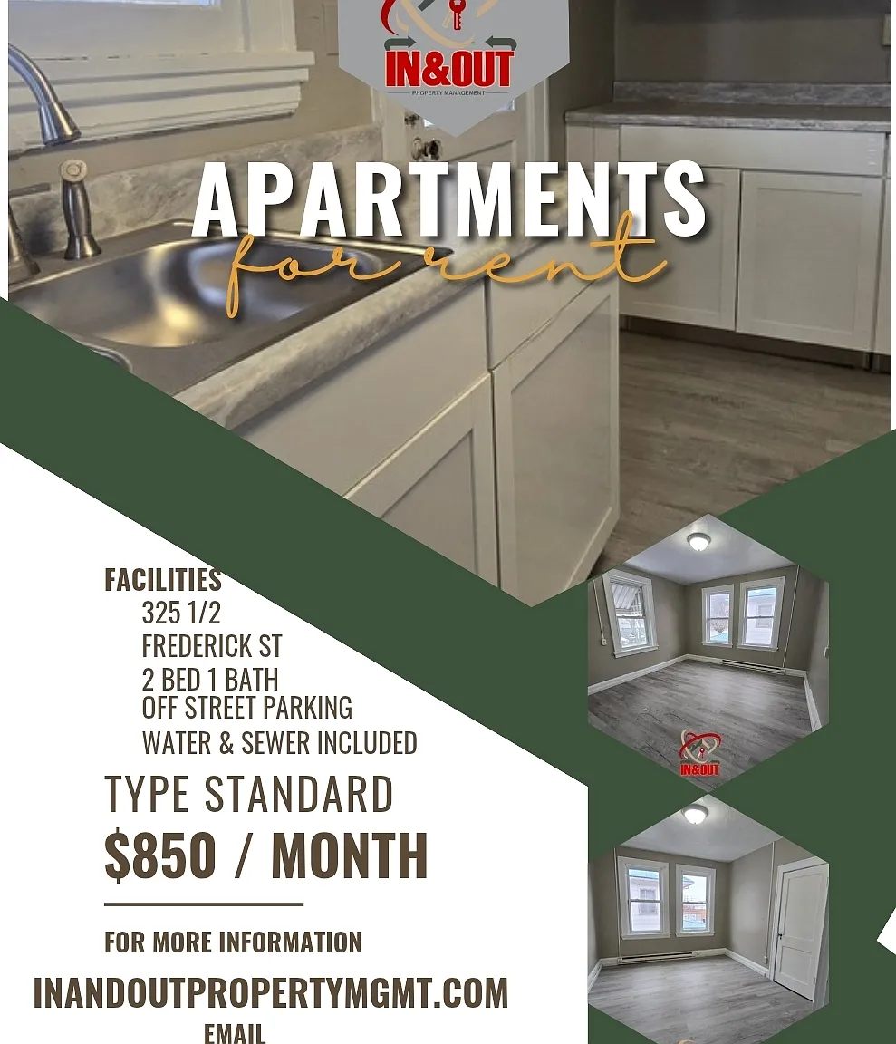 325 -327 Frederick Street Apartments - 325 1\2 — Photo 1