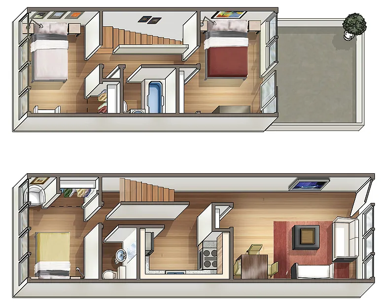 Floor plan Leilani - Kapua