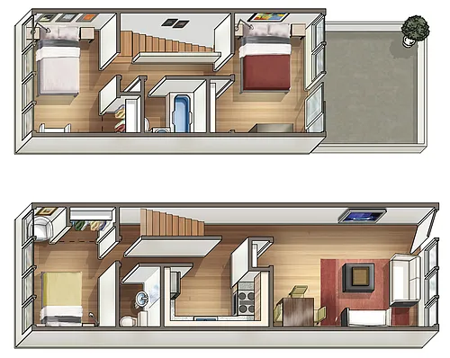 Floor plan Leilani - Kapua