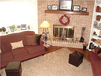Lovely sunken living room
