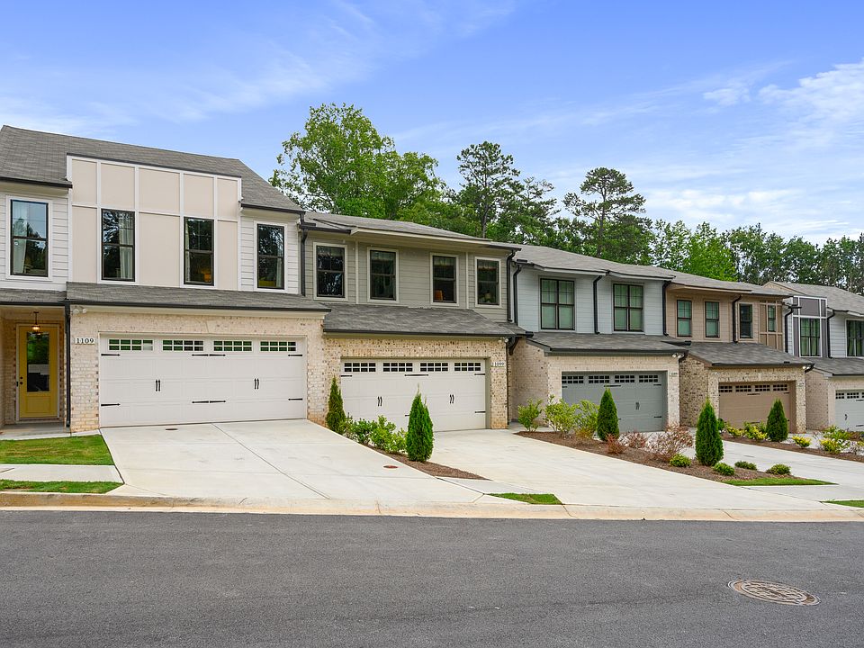 Corban - New Construction. Representation of New Townhome.