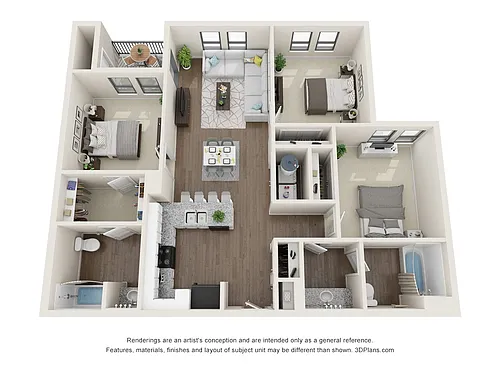 Floor plan C3