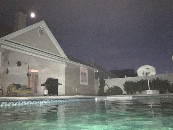 Pool at night