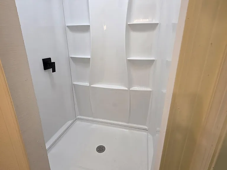 Master shower