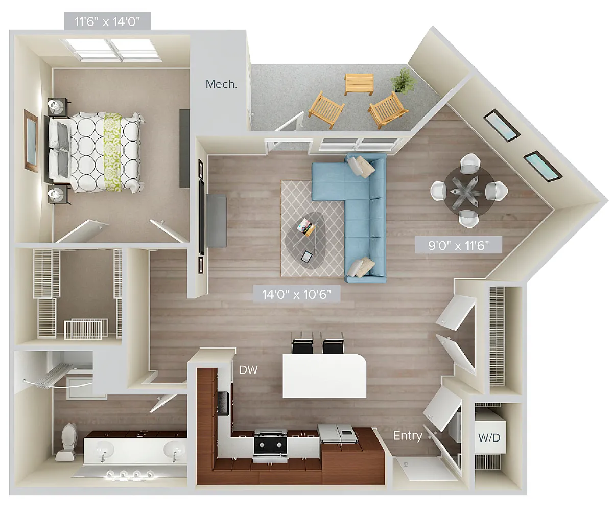 Floor plan A8-923