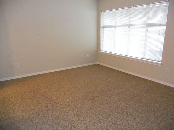 Living space w/ plush carpet