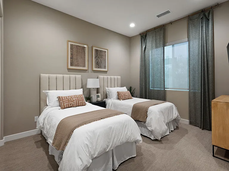 The king bed in bedroom 3 may be converted into two twin sized beds upon request.