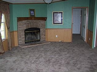 Den with Fireplace