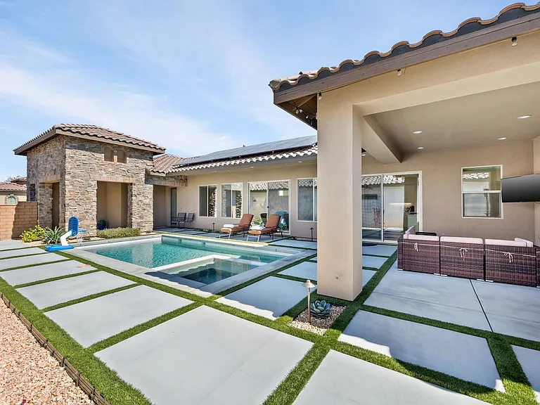 Backyard Area