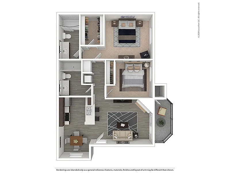Floor plan B