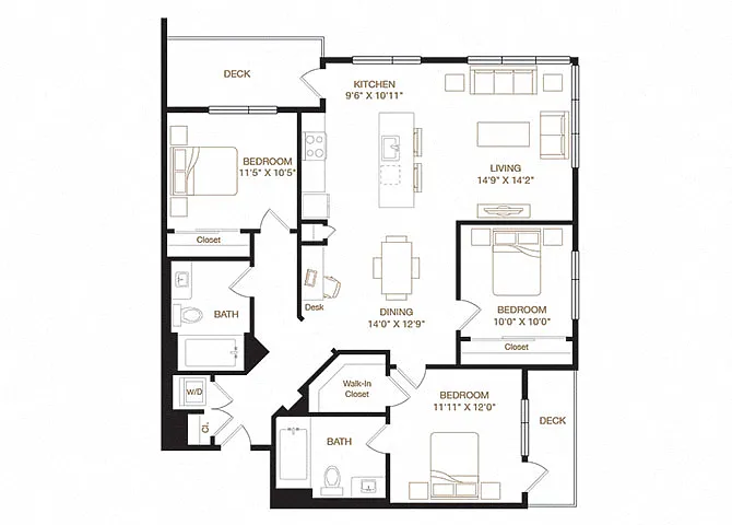Floor plan Ardenwood