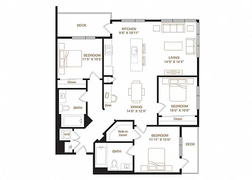 Floor plan Ardenwood