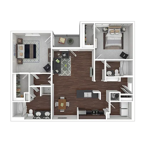 Floor plan B3