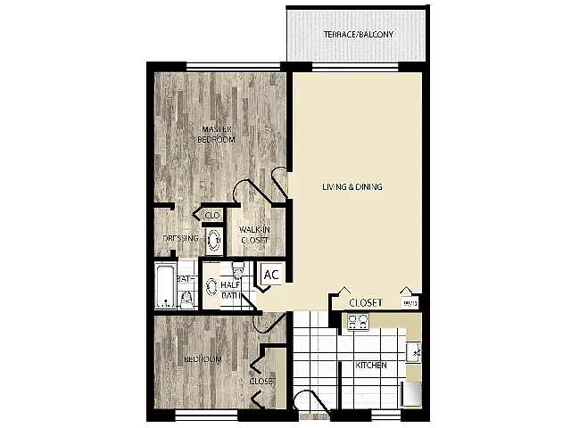 Floor plan Phase 1 Jasmine
