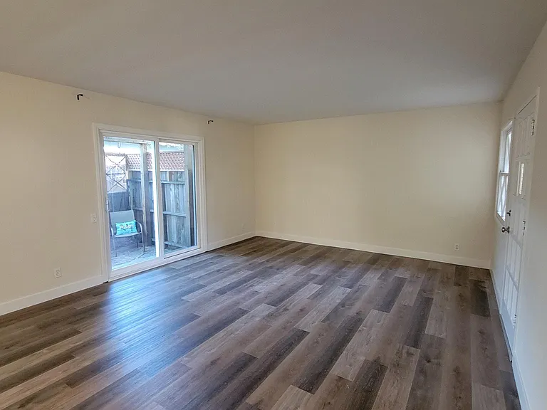 Living room as viewed from the hallway