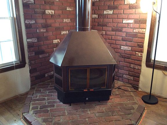 wood burning stove