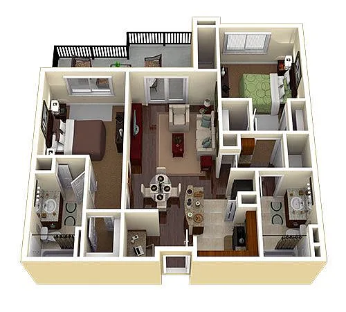 Floor plan Riesling