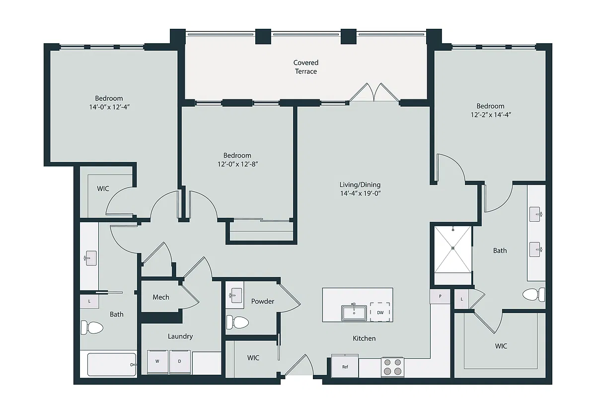 Floor plan C1