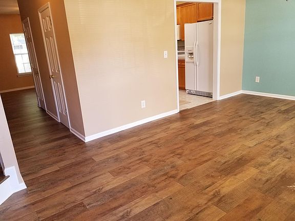 New laminate flooring downstairs.