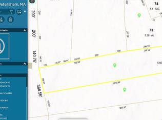 0 Hardwick Rd LOT 72, Petersham, MA 01366