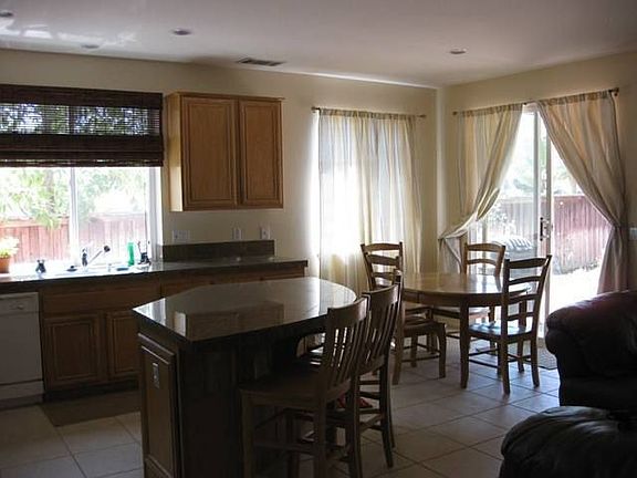 Kitchen with granite