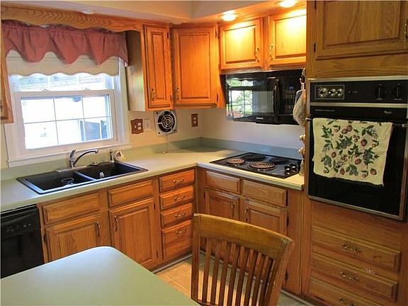 Kitchen with Corian Counters