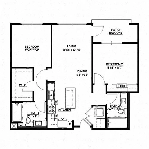 Floor plan B3