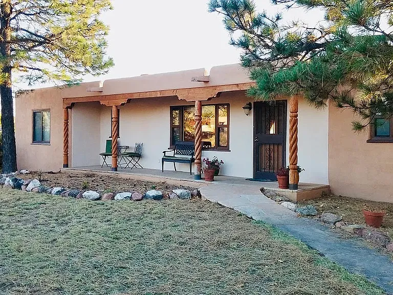 Front view of this spacious, well-maintained home