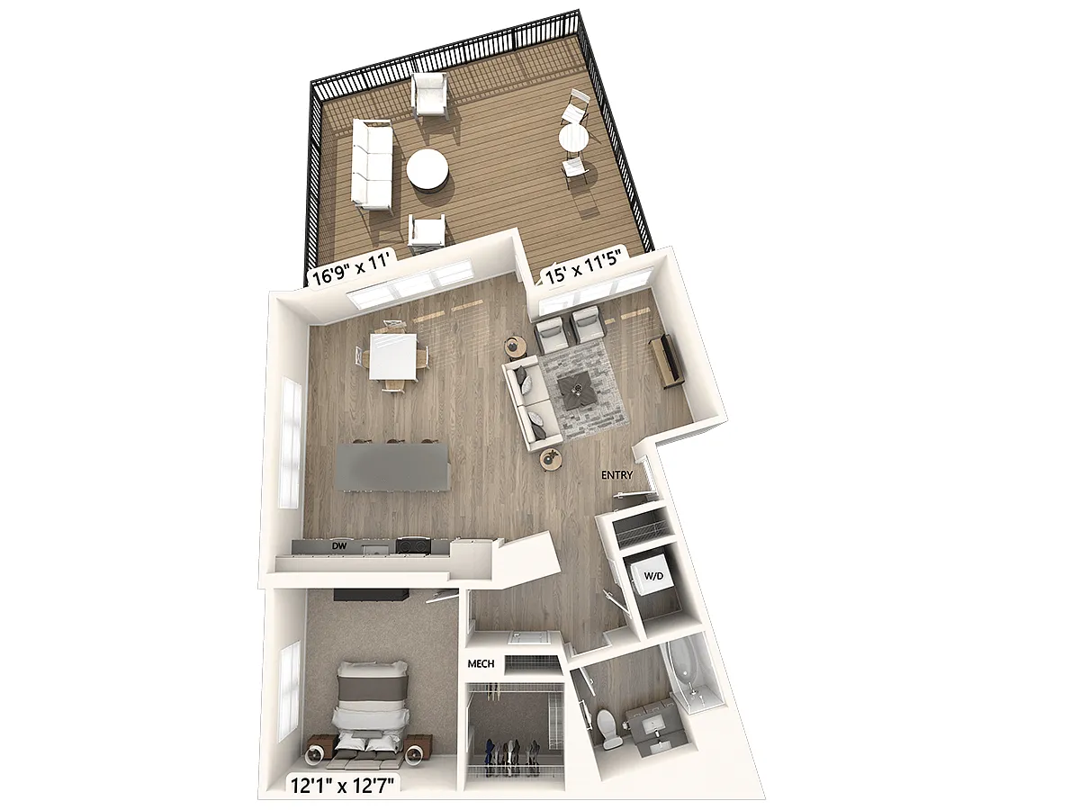 Floor plan A25
