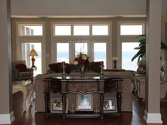 The view as you walk in 