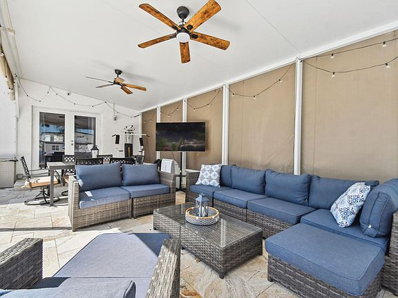 Dine al fresco or catch the game in your covered lanai